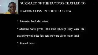 Nationalism in South Africa @Rktv