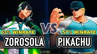 KOF XV ▰ ZOROSOLA (Shun'ei / Yashiro / Haohmaru) vs PIKACHU (Clark / Terry / O.Chris)