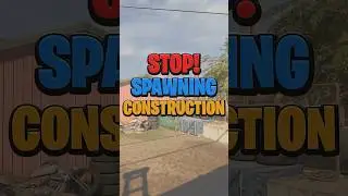 STOP! Spawning Construction in R6 Siege Clubhouse #gaming #shorts #r6