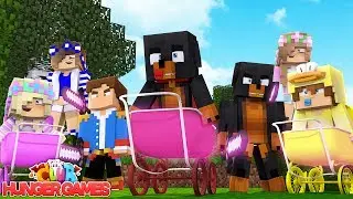 FIRST EVER HUNGER GAMES FOR THE NEW LITTLE CLUB GUYS - Minecraft Gameplay