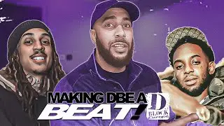 Making a CRAZY beat with D Block Europes Producers DBE!