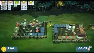 Playing OVERCOOKED story mode 🍳🍳