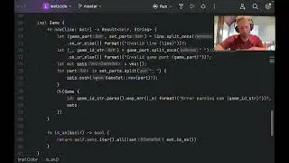 Advent of Code day 2, over-engineered Rust with let else errors.