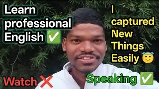 How did I learn English speaking?Learn professional English speaking ✅