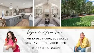 111 Vista Del Prado | Los Gatos, CALuxury Home in Alta Heights | Cul-De-Sac | Worcester Park Access