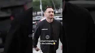 Michael Chandler is in the building 😤 #UFC314