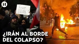 ¡600 muertos en 15 días! Irán vive una ola de protestas, apagones y represión sin precedentes