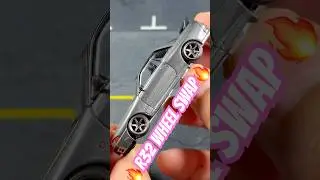 🔥🔥🔥Pop Race GTR R32 unboxing and wheel swap !  #poprace #diecast