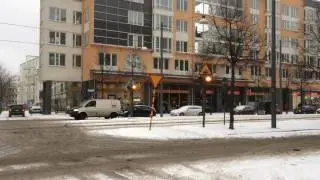 Sp&aring;rv&auml;gskorsningar Hammarby All&eacute; (Luma-Sickla Kaj) / Swedish light rail level crossings