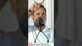 😱Rahul ka teekha war, politics garam #rahulgandhi #congress #modi #bjp #trump #fyp #yt #shortsfeed