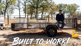 Classic Premium Single Axle Utility Trailer Built For Work | Diamond C