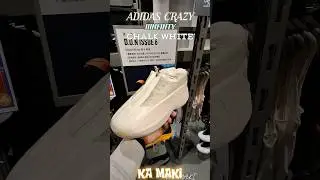 ADIDAS CRAZY IIINFINITY 'CHALK WHITE'#basketballshoes#adidas#adidasshoes#viralshort#fypシ゚#foryou