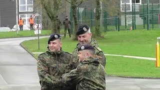Batallionsapell EloKaBtl 932 Kommandoübergabe