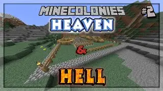 Minecraft MineColonies 1.16: Рай и Ад | Эпизод 2 | Карусель абсурда