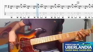 Roberto Carlos - Todos Est&atilde;o Surdos (Bass Cover w TABS)