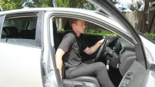 Driving Well: Posture in the Front Seat