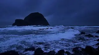 Fall Into Sleep Instantly | Ocean Waves Sounds On Caribbean At Night To Deep Sleep