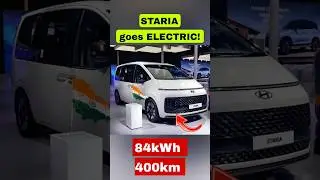 Hyundai Staria Electric Unveiled: 84 kWh Battery & 400 km Range!