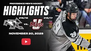 Providence Men's Ice Hockey vs. UMass Highlights