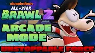 Nickelodeon All-Star Brawl 2 | Arcade Mode: Rocko (Unstoppable Force)