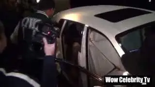 Drake spotted leaving The Nice guy in LA