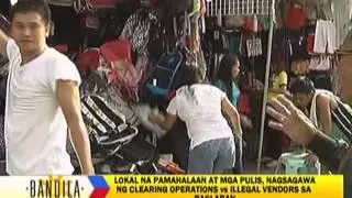 Daily clearing of illegal vendors in Baclaran eyed