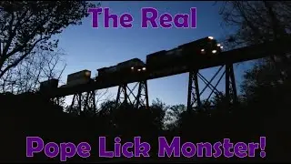 The REAL Pope Lick Monster - NS Blue Hour at Pope Lick Trestle