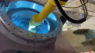Robotic welding done by Fanuc robot!