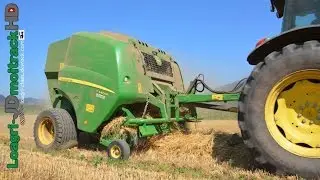 Pressage de la Paille 2015 | NEW John Deere F440M | Loagri-JDmoitrackHD