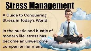 Learn English Through Story | Improve Your English | A Guide to Stress Management