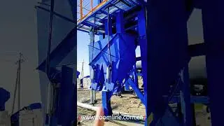 Maximizing Efficiency: Stationary Asphalt Plant Is Fully Installed and Ready to Perform#asphaltplant