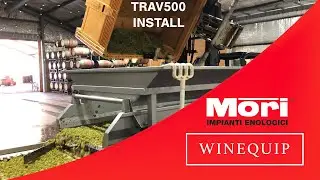 Mori TRAV500 Vibrating Hopper Installation - Winequip