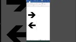 Right or left Arrow Create Ms word #youtubeshorts #computer #shorcuts #viralvideo
