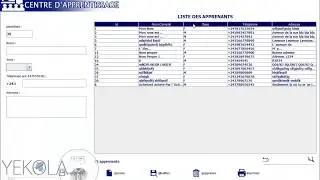 Java - design jtable 1ère partie : entete