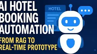 AI Hotel Booking Assistant &ndash; From RAG to Real-Time Automation (Prototype Demo)