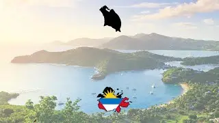Antigua and Barbuda - Flag Map Speedpaint