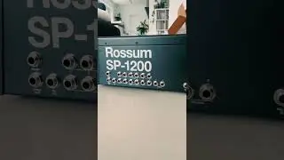 Rossum SP 1200 unboxing #rossum #sp1200 #vintage #sampler