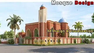 Jamia Masjid Bilal | Mosque Architecture & 3D Visualization | Pakistan