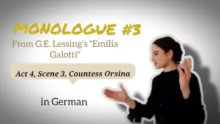 MONOLOGUE #3, Countess Orsina, Act 4, Scene 3