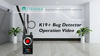 JMDHKK K19+ Professional Anti-Spy Detector &mdash; Your Personal Privacy Guardian