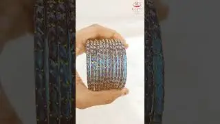 Raindrop Glass Bangles #bangles #wholesale #wholesaler #wholesalebangles