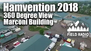 Dayton Hamvention 2018 360 Degree Tour of Marconi Building