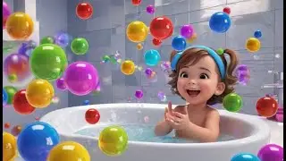 Splish, Splash, A Rainbow Bath | Color Song for Kids | Fun Bath Time Rhyme