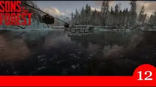 🌲🪓 Sons of The Forest Ep.12 – A Base no Lago Congelado