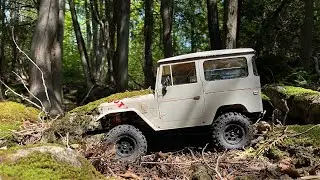 RC4WD GELANDE II TOYOTA LAND CRUISER FJ40 ROCK CRAWL - BRITTON TRACT, ONTARIO #rc4wd #FJ40 #toyota