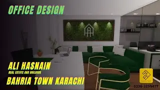 Bahria Town Office Interior Design | Ali Hasnain | Designed by Interior Eight
