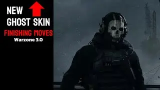 New Jeans Ghost Skin With Finishing Moves (Obsidian Steed) - Call of Duty MW3 Finishers