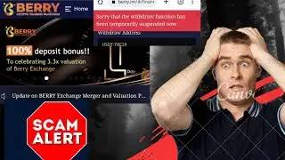 ⚠️The only review for Berry trading platform: BIGGEST SCAM EVER😭