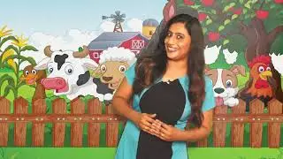 Old MacDonald Had A Farm - Tamil Nursery Rhymes Songs for children | Animals Sounds Song|Kids rhymes