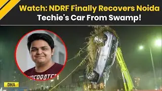 Noida Techie Death: Yuvraj Mehta's Car Pulled Out Of Ditch 4 Days After Death, May Offer Vital Clue